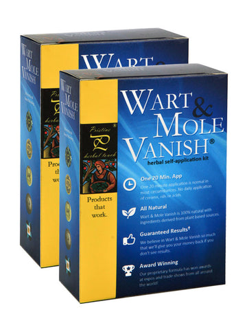 Wart Mole Vanish 2er Pack (Entfernt 4-10 große und 10-50 kleinere)